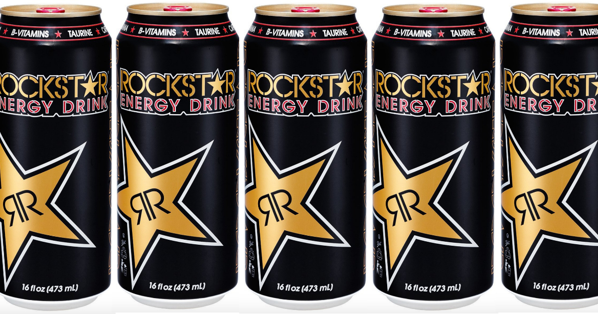 Amazon Rockstar Energy Drinks 24Pack ONLY 19.94 Shipped Just 83