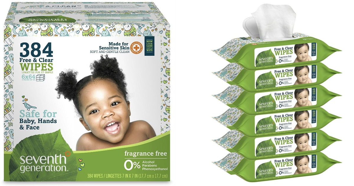 Amazon Nice Deals On Seventh Generation Baby Wipes