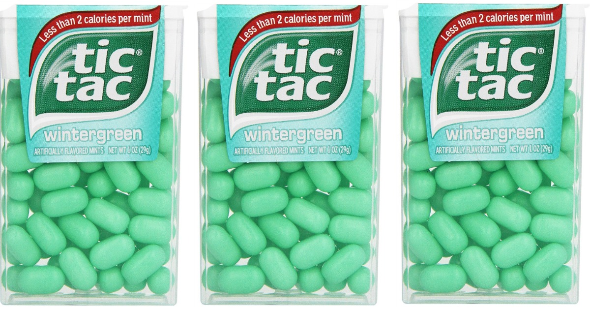 Amazon Tic Tac Wintergreen Mints 12Count Only 7.20 Shipped (Just 60
