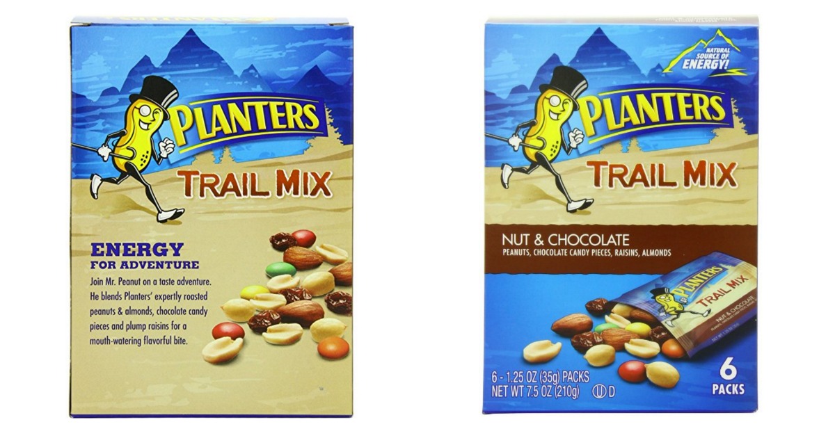 Amazon Planters Trail Mix Packs 6Count Only 3.03 Shipped