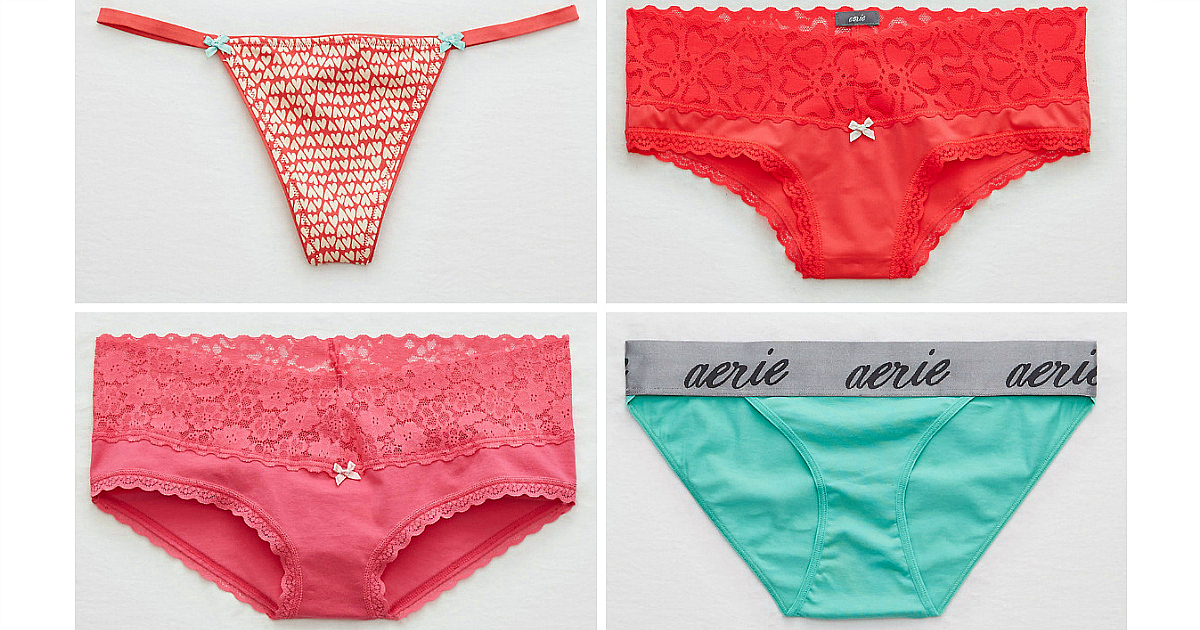 TEN Pairs of Panties Only 30 (+ Bralettes & Bras Starting