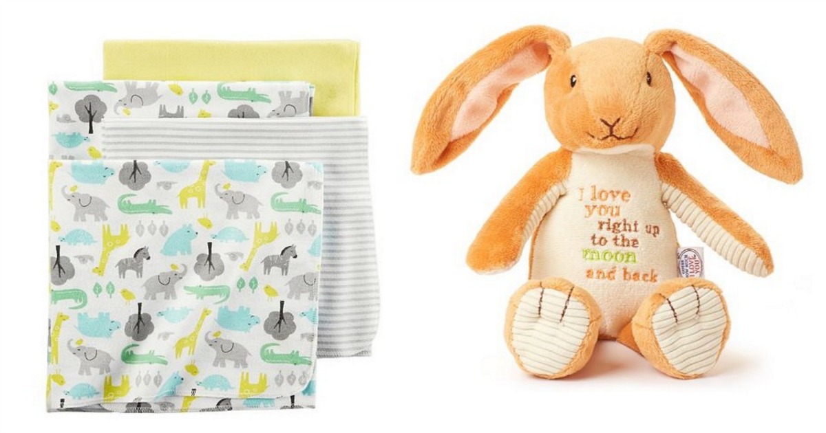 Kohls Cardholders Baby Carter's 4pk. Receiving Blankets 8.95 Shipped