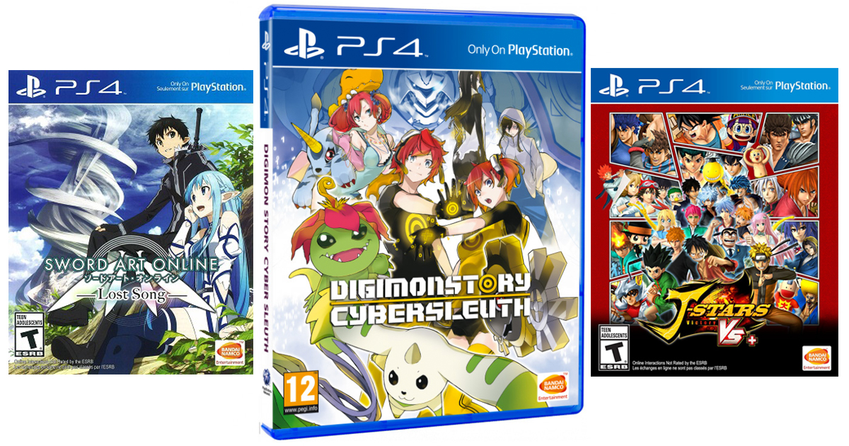 GameStop Anime Sale Digimon Story Cyber Sleuth PS4 Game Only 9.99