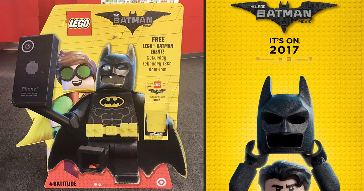 Target FREE LEGO Batman Event on 2/18 Hip2Save