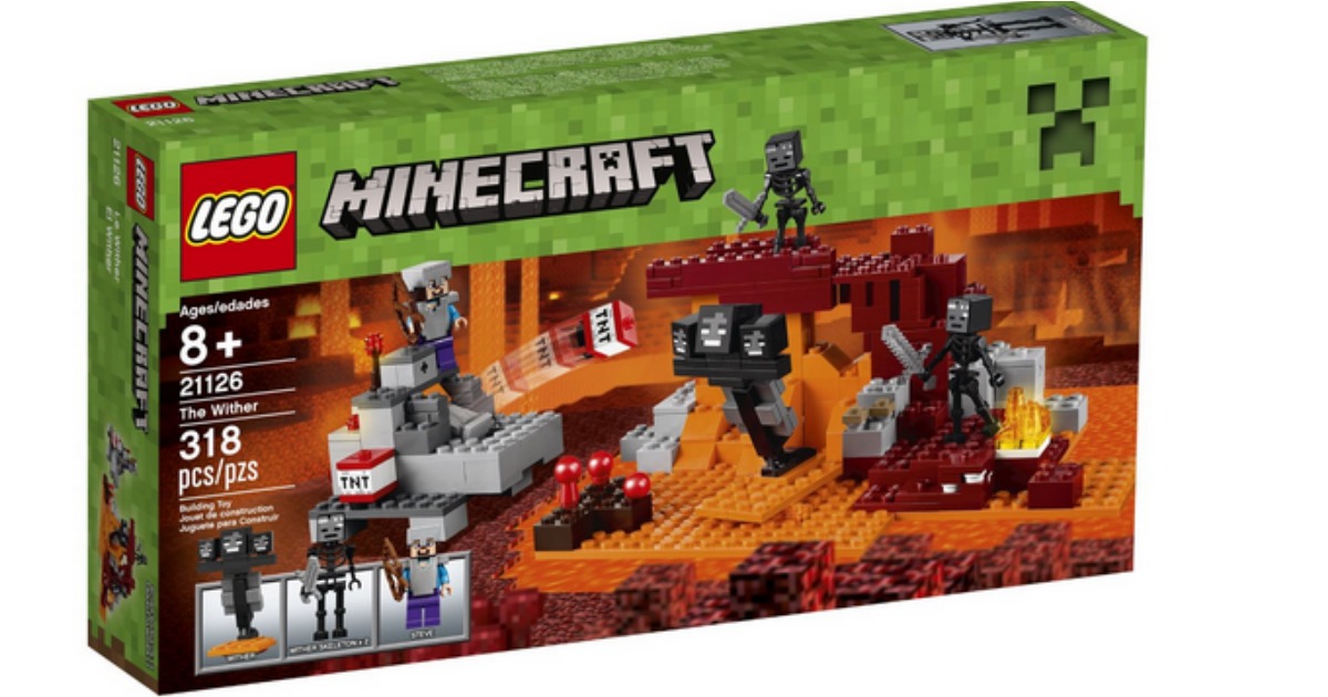 Amazon LEGO Minecraft The Wither Set Only 21.53 (Lowest Price) Hip2Save