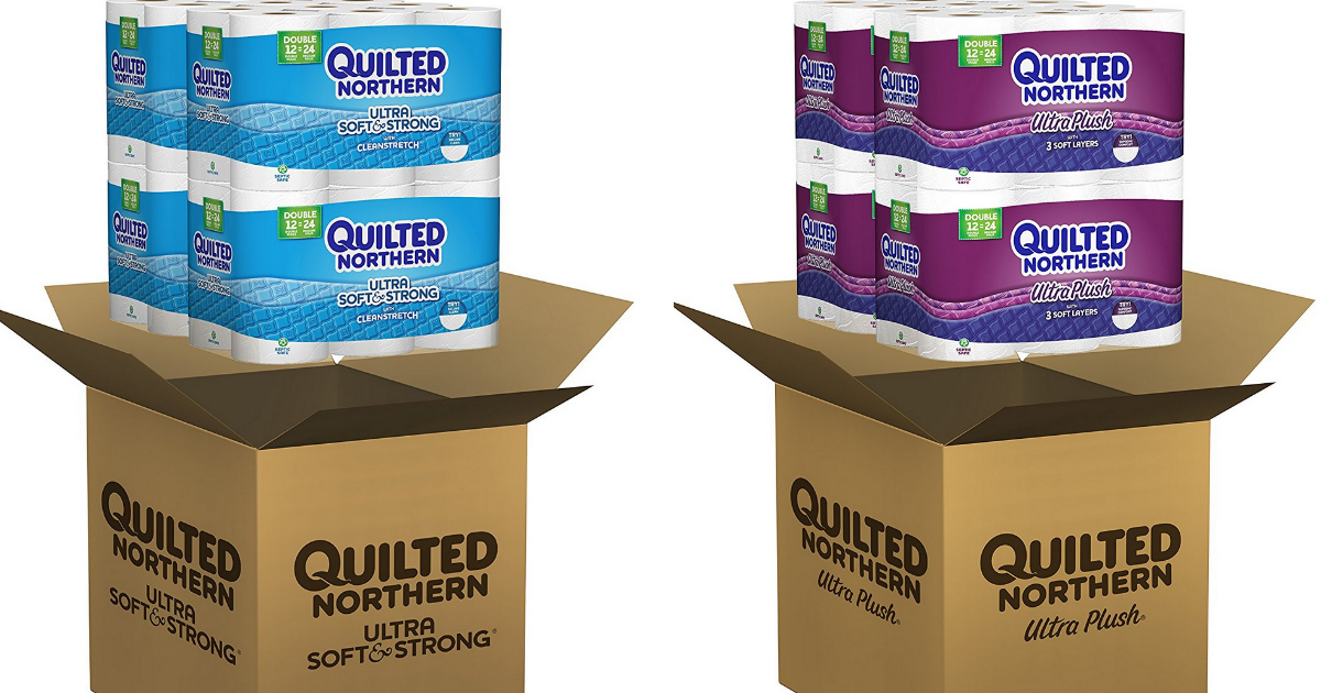Amazon Quilted Northern 48Count Toilet Paper Just 44¢ Per Double Roll