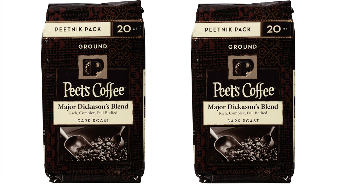 Amazon Peet's Coffee Peetnik Pack 20oz Major Dickason's Blend Ground