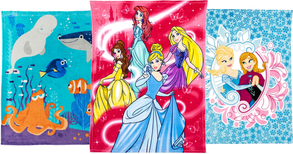 Kohl's Cardholders Disney Plush Throws Only 5.59 Shipped, Bath Wraps