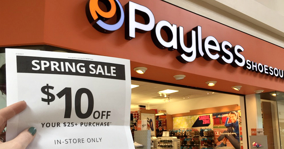 Payless 10 Off 25 InStore Coupon + 5 Clearance Shoes = FIVE Pairs