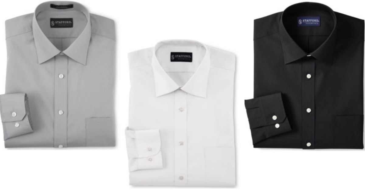 JCPenney Men's Stafford Dress Shirts Only 8 (Regularly 36)