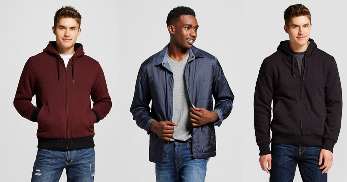 Men's Mossimo Sherpa Fleece Hooded Jacket Only 11.98 (Reg. 29.99) + More Great Deals