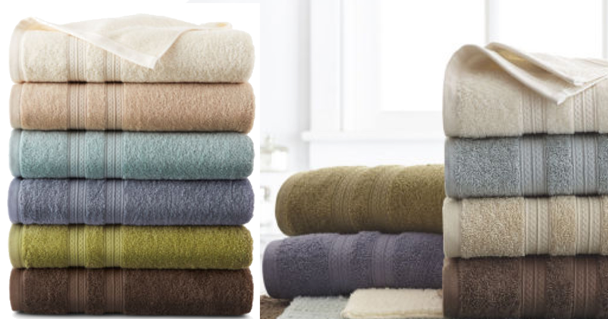 Home Expressions Bath Towels Only 2.40 Each (Regularly 10)