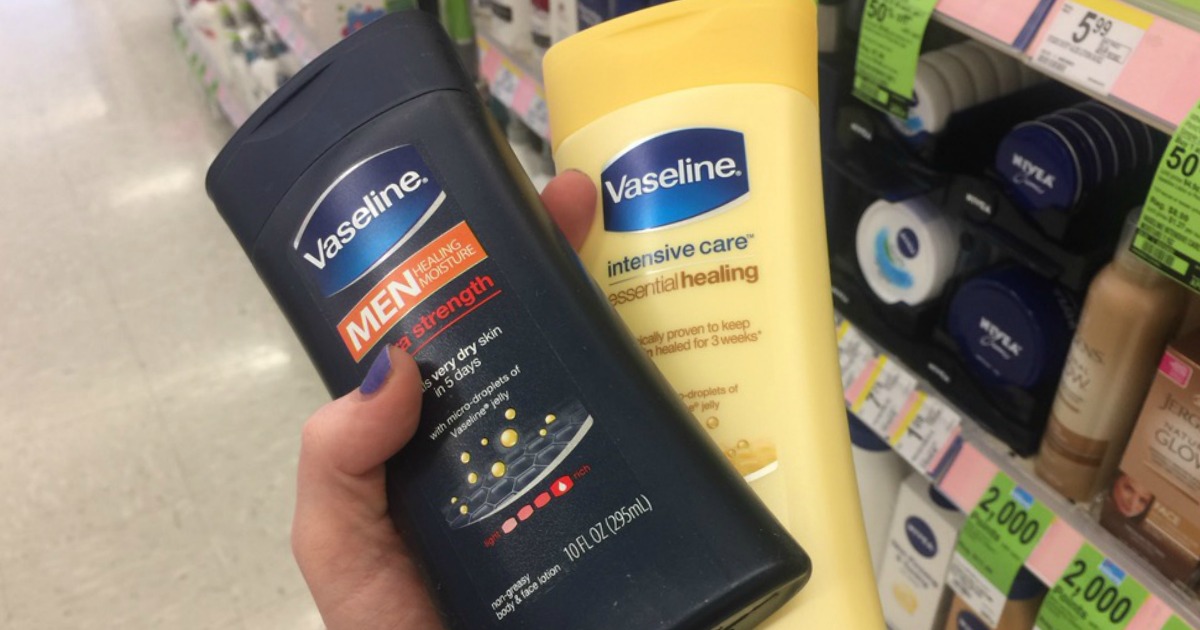 Walgreens Vaseline Lotion as Low as 14¢