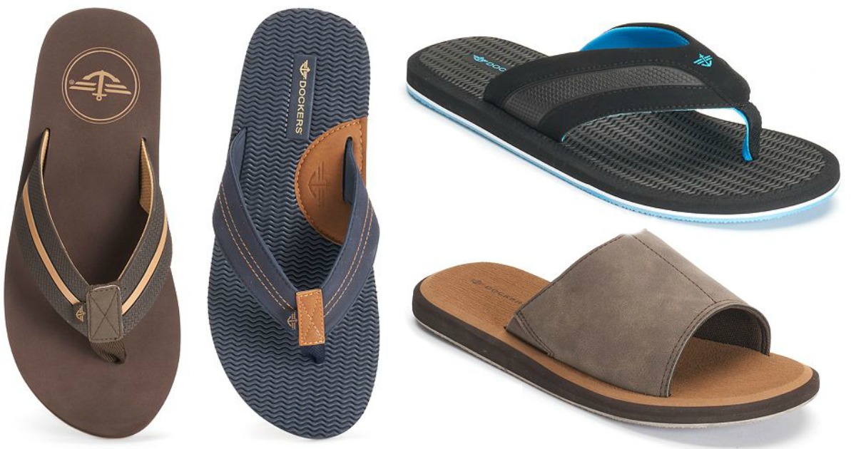 Kohl's Men's Dockers Casual FlipFlops Just 11.04 Per Pair (Regularly