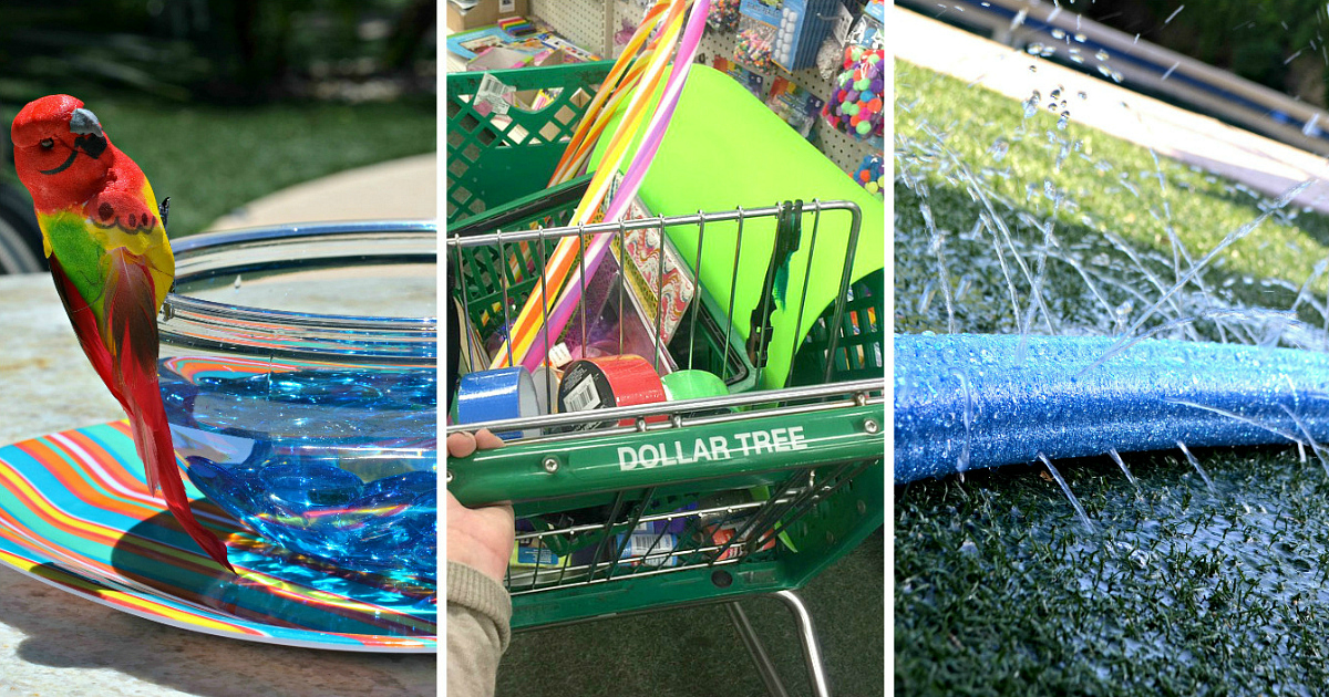 10 Kid's Summer Activities Using Dollar Tree Items Hip2Save