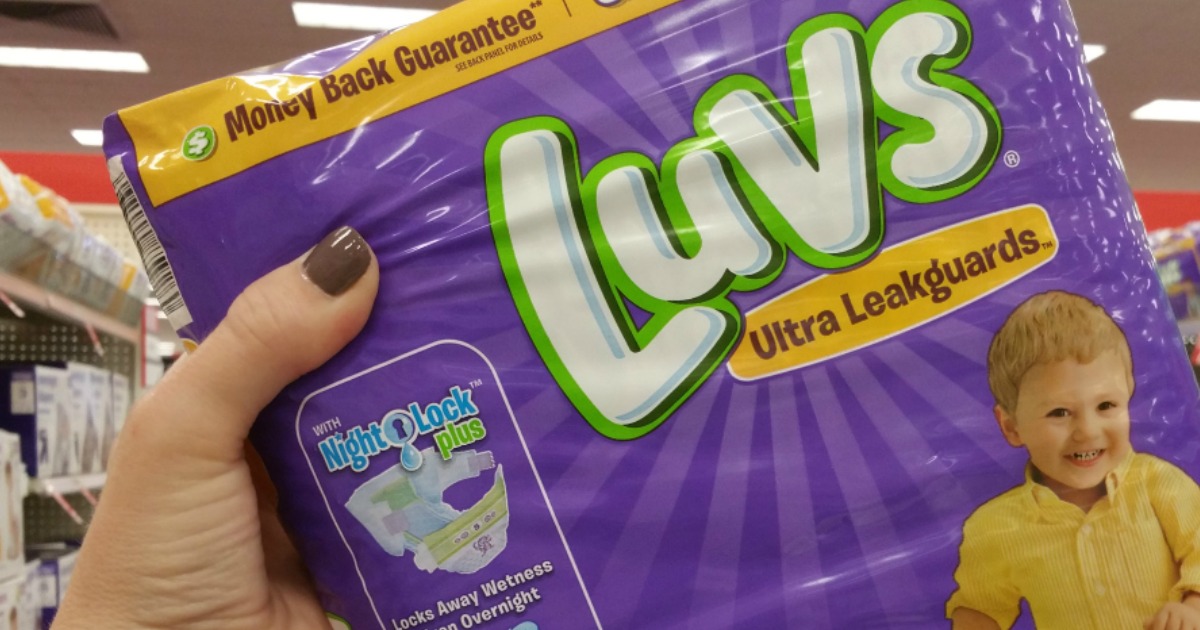 High Value 2 Luvs Diapers Coupon = Jumbo Packs as Low as 4.97 at Walmart & Target