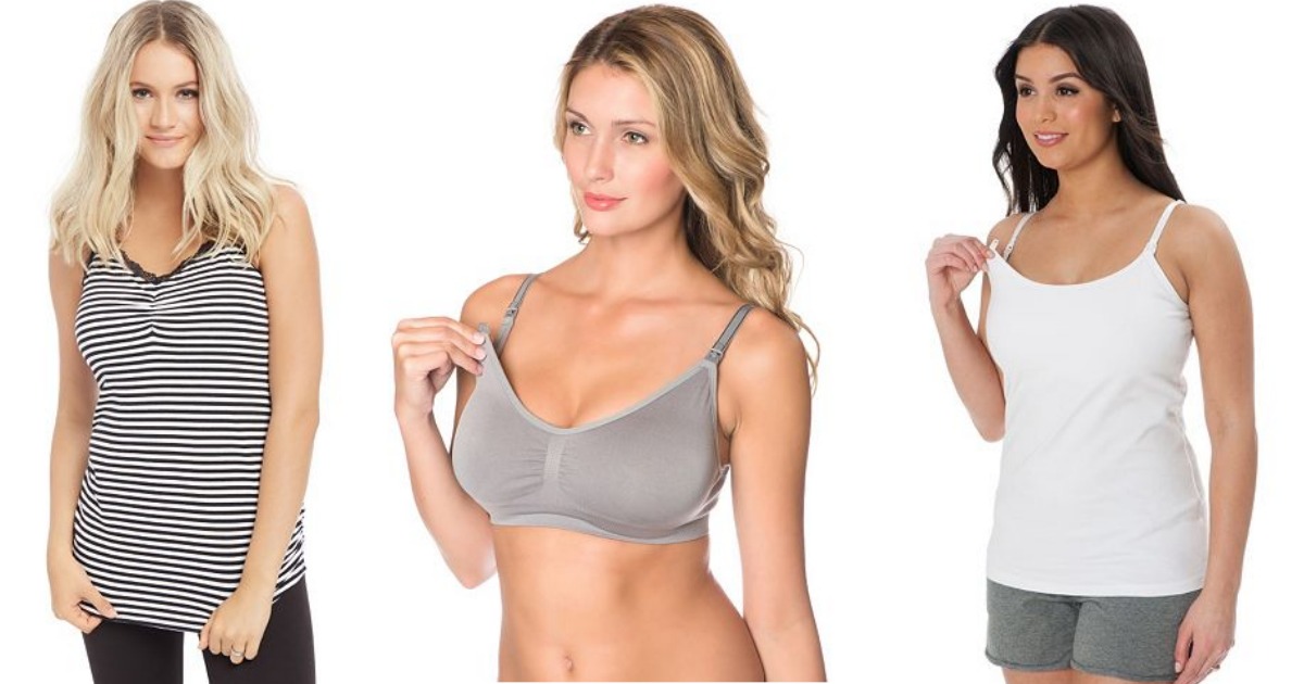 Kohl's TWO Nursing Camisoles AND Nursing Bra Only 20 For ALL (Over
