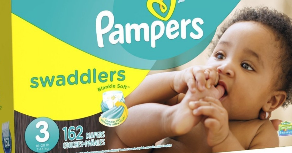 Amazon Family Pampers Swaddlers Size 3 Diapers 162 Ct Box Only 17.91