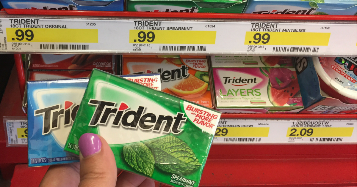 Target Shoppers! Snag Three FREE Packs of Trident Gum