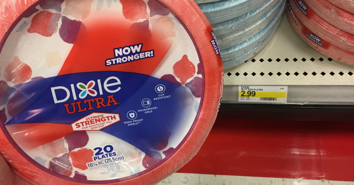 Target Dixie Ultra Summer Design Plates Just 1.74