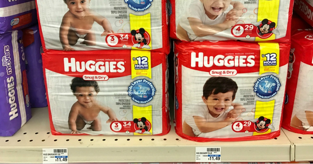 *New* 3/1 Huggies Diapers Coupon = Jumbo Packs ONLY 3.12 at CVS