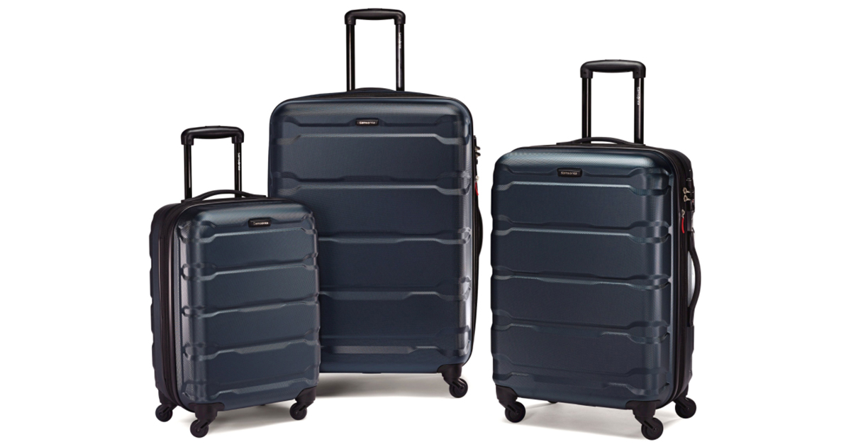 Samsonite Omni Spinner 3Piece Luggage Set ONLY 169.99 Shipped