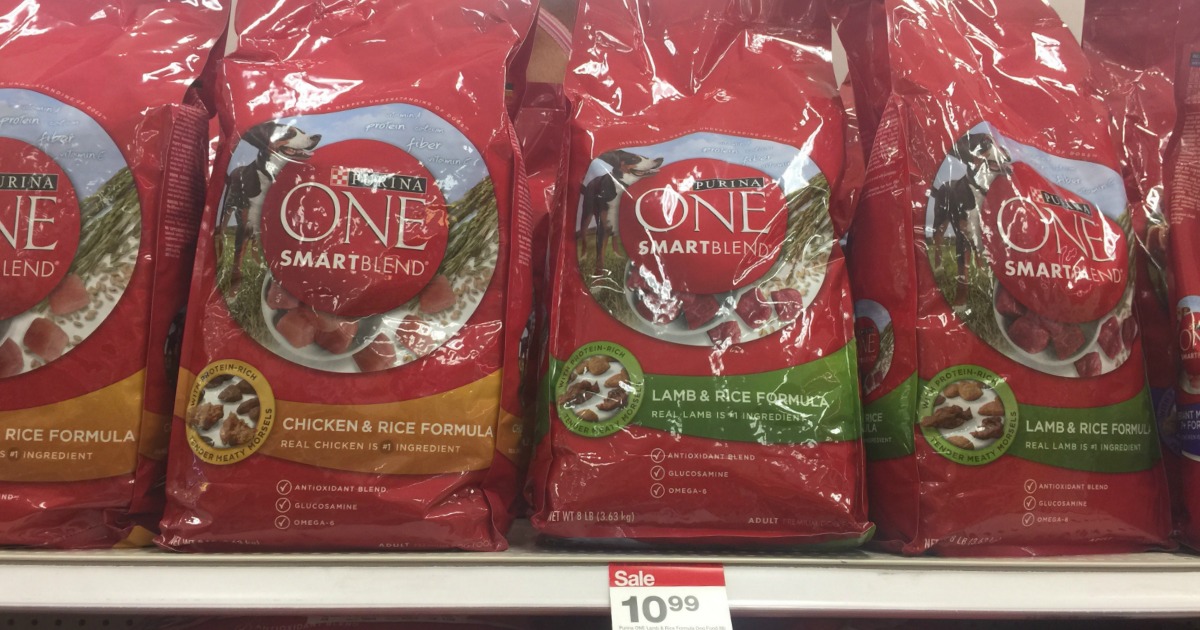 Target Shoppers! Purina ONE SmartBlend Dog Food 8 lb Bag ONLY 4.95
