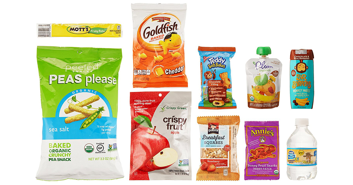 Amazon Prime Children's Snacks Sample Box 4.99 Shipped + Get 4.99