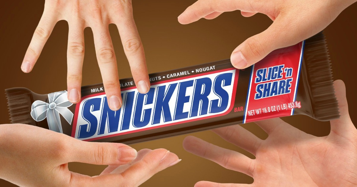 Amazon GIANT 1Pound Snickers Candy Bar Only 7.99 • Hip2Save