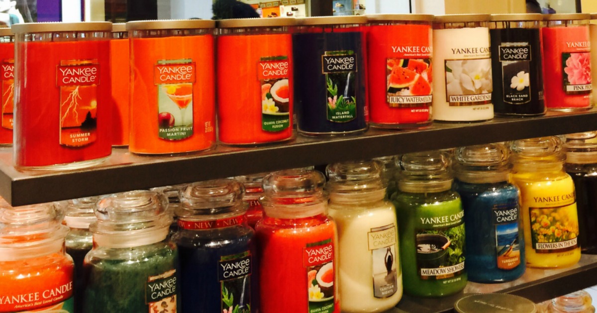 WOW! Large Yankee Candles Only 9.33 Each (Regularly 27.99)