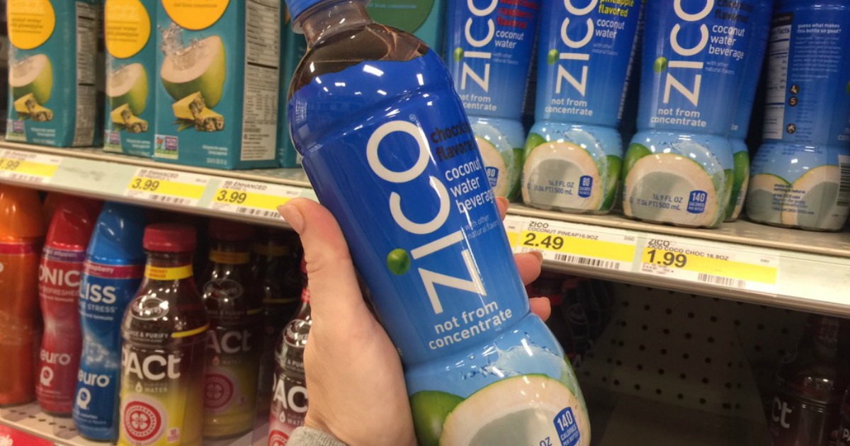 Better Than Free Zico Coconut Water at Target & Walmart (After New