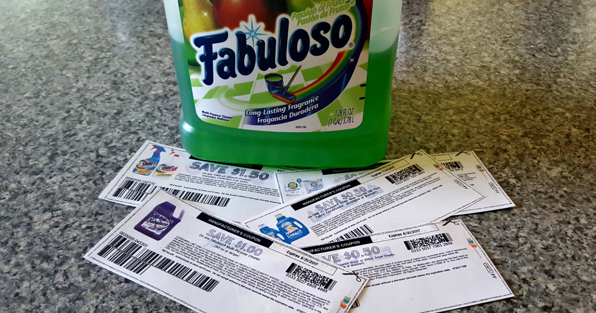 Top 6 Household Coupons To Print NOW (Shout, OxiClean, Fabuloso & More)