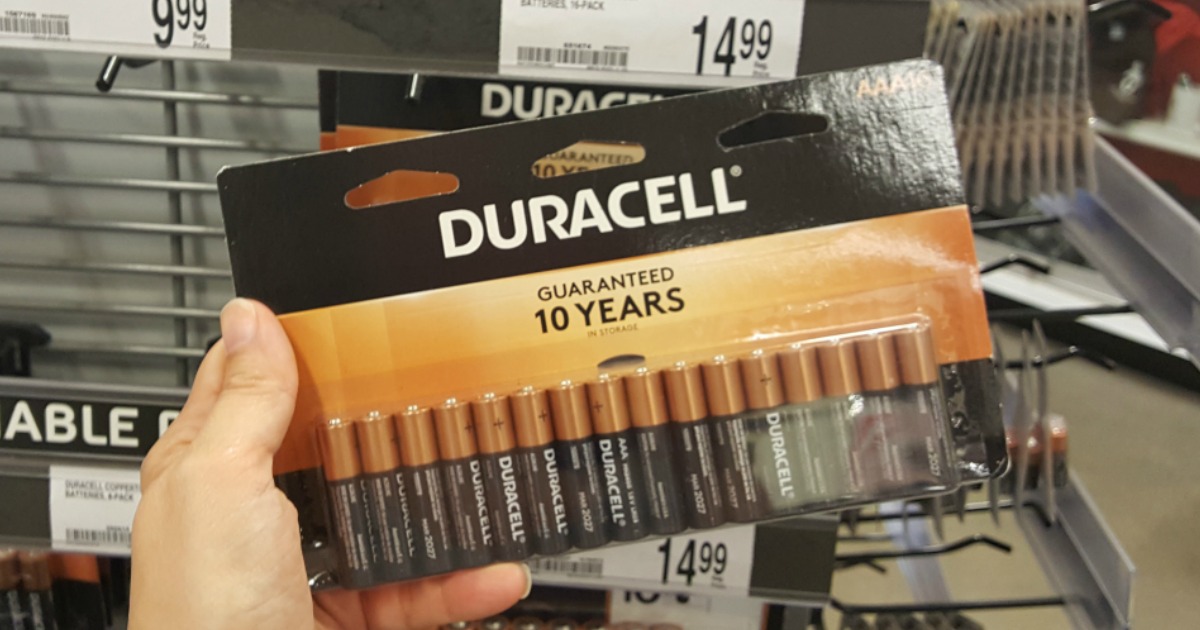 Office Depot/Office Max Duracell Batteries 16 Count Pack ONLY 1¢ After