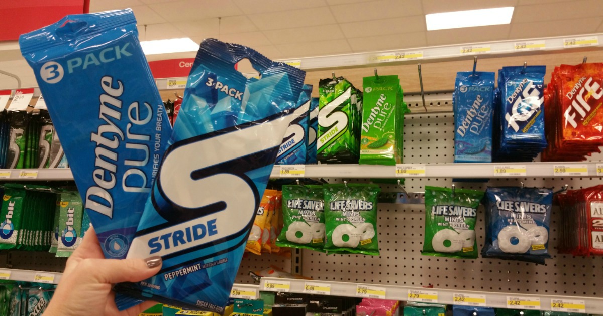 BIG Savings on Stride, Dentyne and Trident Gum at Target Using Just