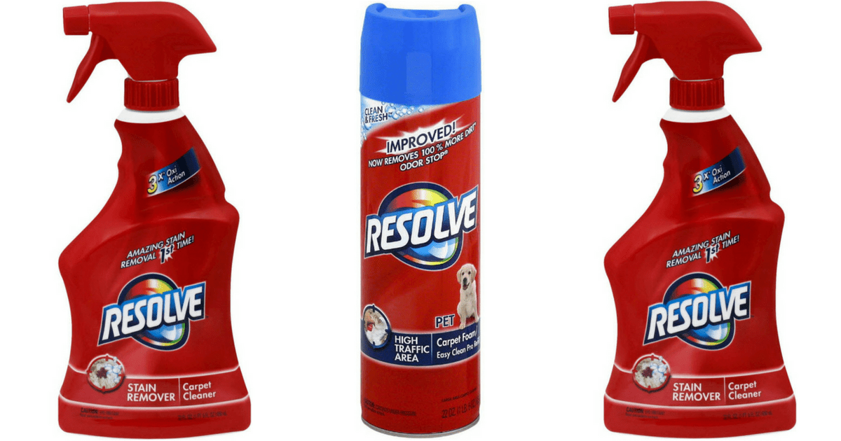 Print 2 New Resolve Carpet Cleaner Coupons & Say Goodbye to Carpet Stains!
