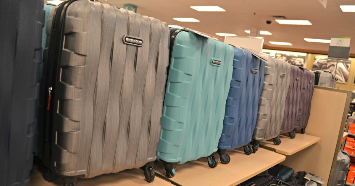 Kohl’s Cardholders Samsonite Hardside Spinner Luggage ONLY 63.49