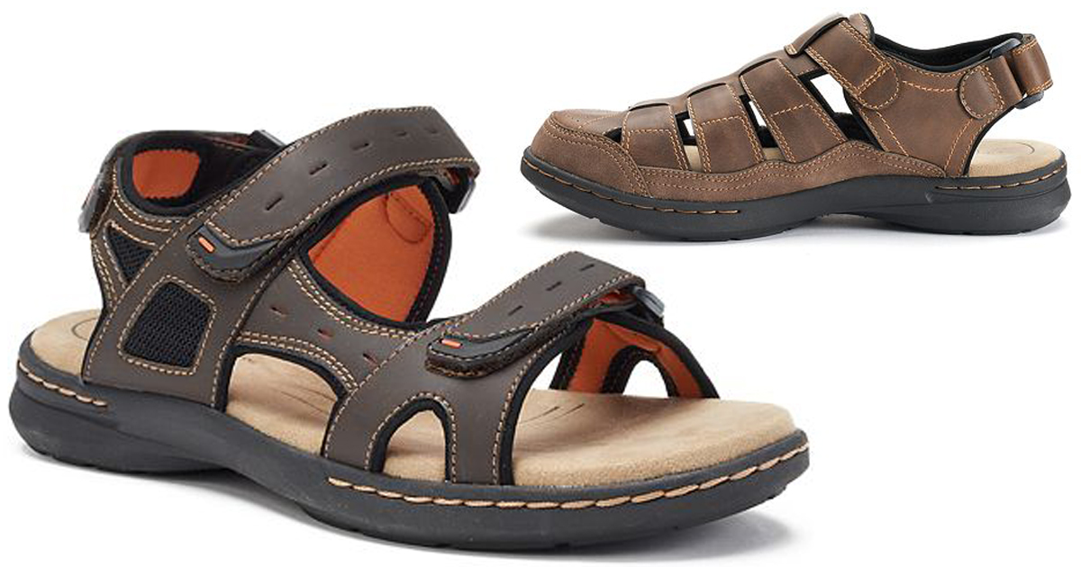 Kohl's Men's Croft & Barrow Sandals Only 13.59 (Regularly 60)