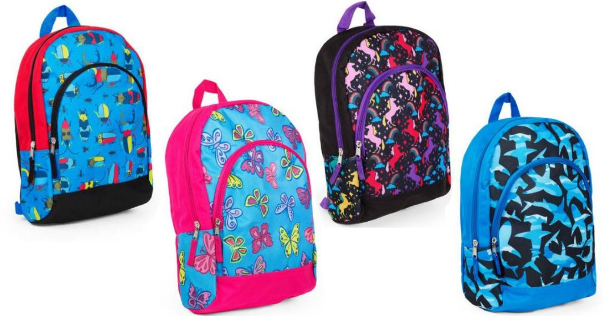 Walmart One Size Fits All Backpacks ONLY 2.47 & More (Awesome
