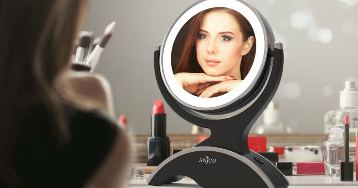 Amazon Anjou LED Lighted Makeup Mirror Just 18.89 Shipped