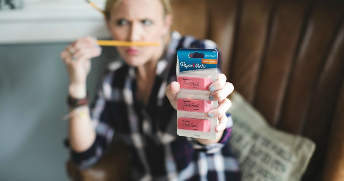 Amazon Pink Pearl Eraser 3Pack Only 1