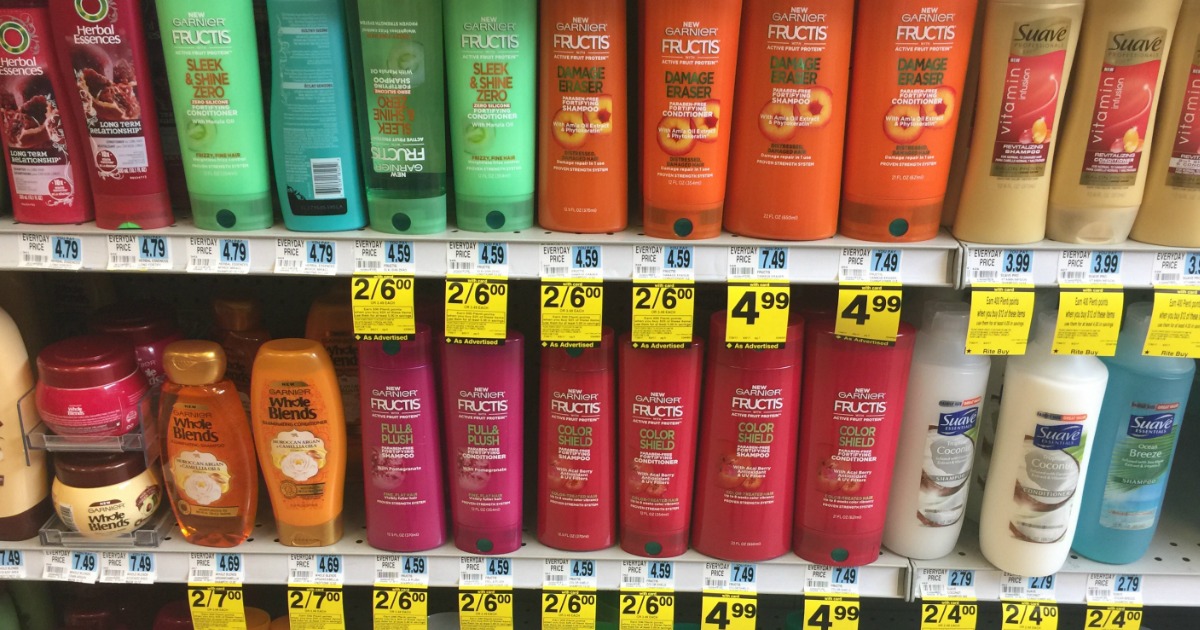 Did You See These Rite Aid Deals?! 67¢ Garnier Fructis, 25 Patio