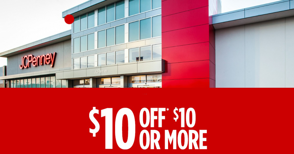 JCPenney 10 Off 10 Coupon Giveaway (Saturday, August 19th Only)