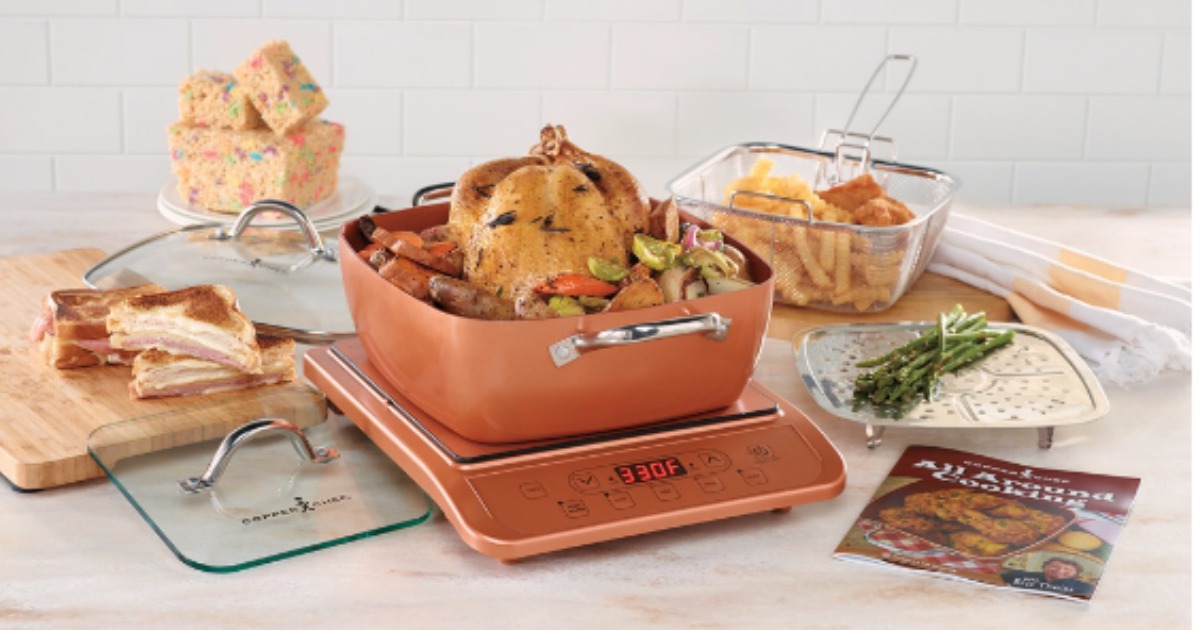 Copper Chef Induction Cooktop & Accessories Only 74.95