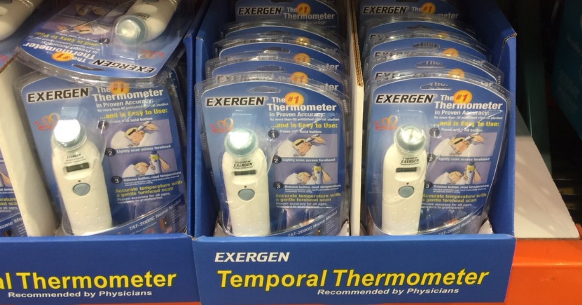 Costco Exergen Temporal Thermometer ONLY 1.99 After Rebates (Regularly 28)