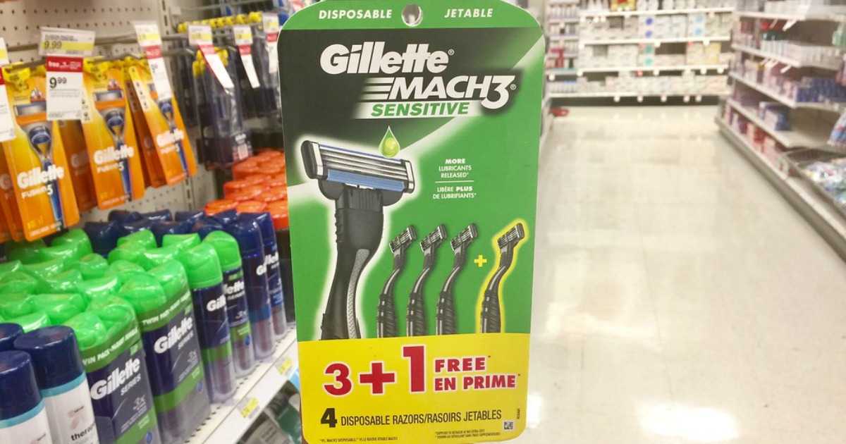 High Value 3/1 Gillette Disposable Razor Coupon