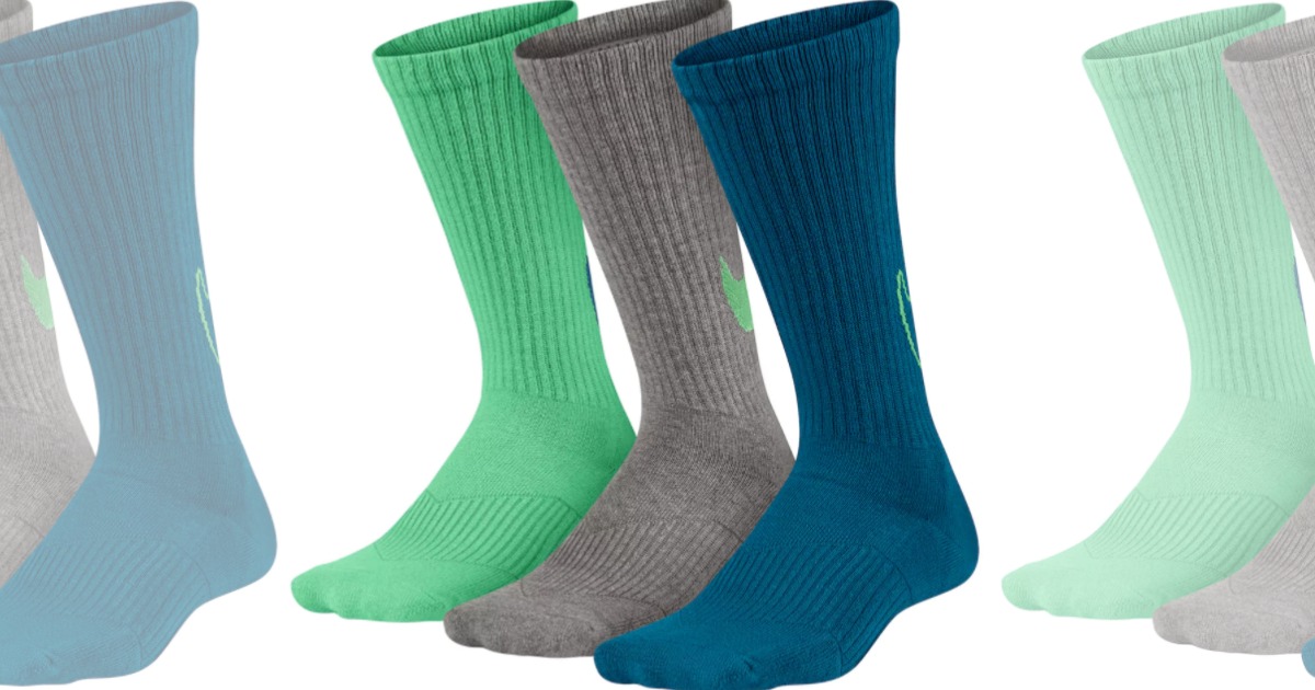 Kohl's Boys NIKE Performance Socks 3Pack Just 6.40 (Regularly 16)