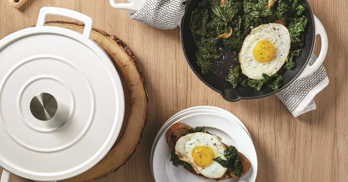 Threshold 6Quart Cast Iron Dutch Oven as Low as ONLY 24.