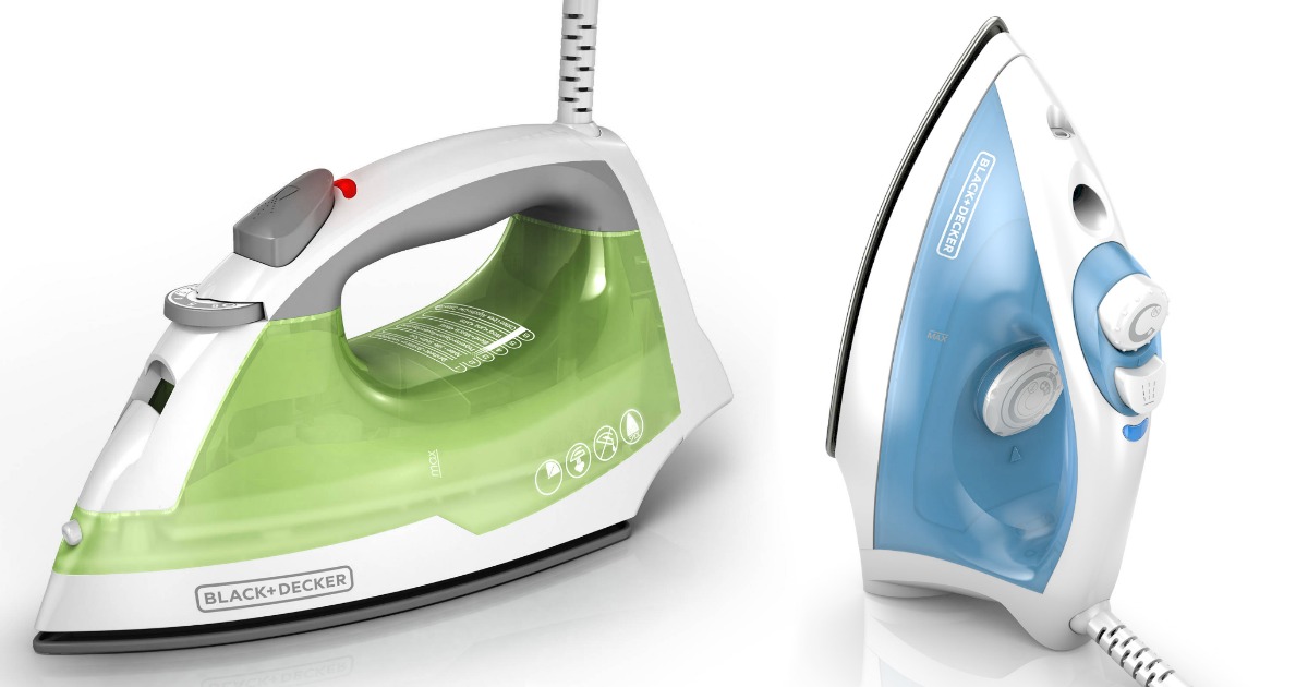 Black & Decker Irons as Low as 4.98 + More