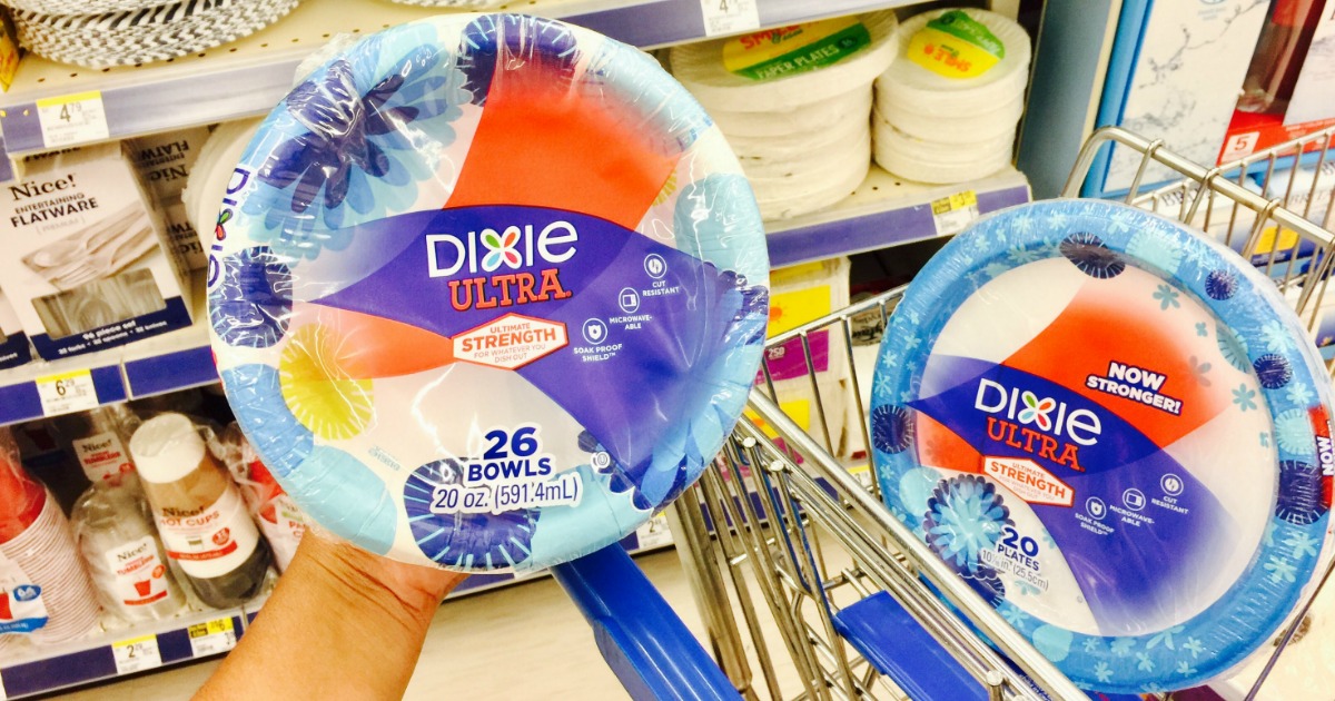 Rare 0.75/1 Dixie Plates Coupon = Only 1.42 at Walgreens (Starting 10/22)