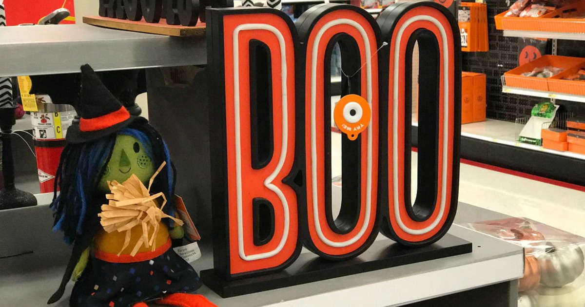 Target Shoppers! Adorable Halloween Decor and Lighting Items Starting